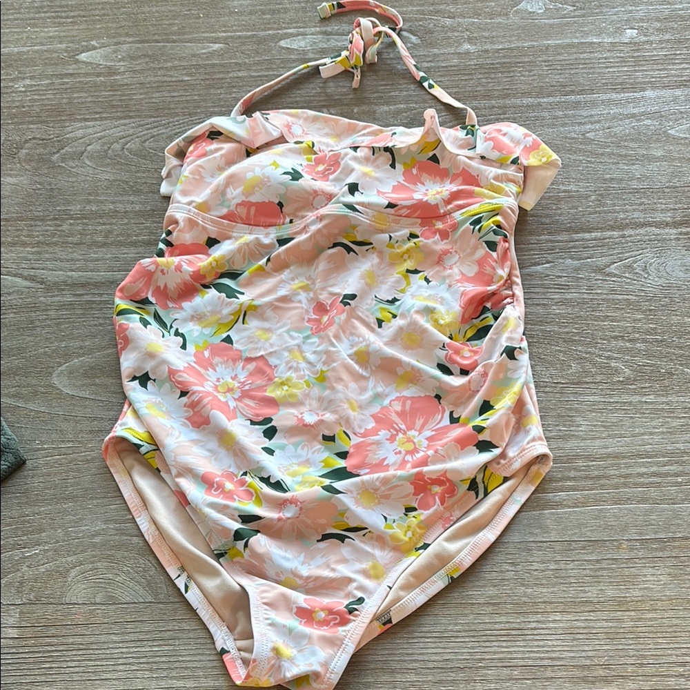 Isabel Maternity Floral Patterned Garment